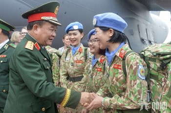 More than 200 Vietnamese Peacekeepers Set Off to UN Peace-keeping Mission