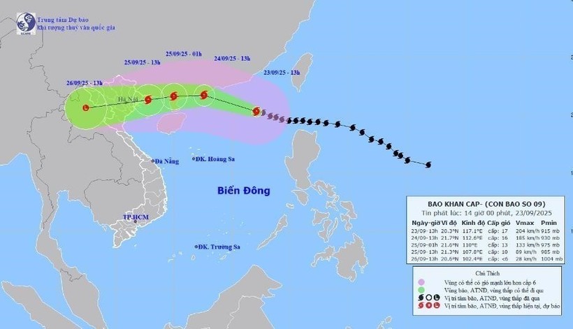 Vietnam News Today (Sep. 24): PM Orders Strong, Coordinated Response to Super Typhoon Ragasa