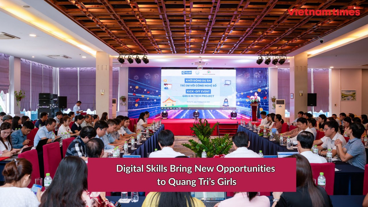 Digital Skills Bring New Opportunities to Quang Tri’s Girls