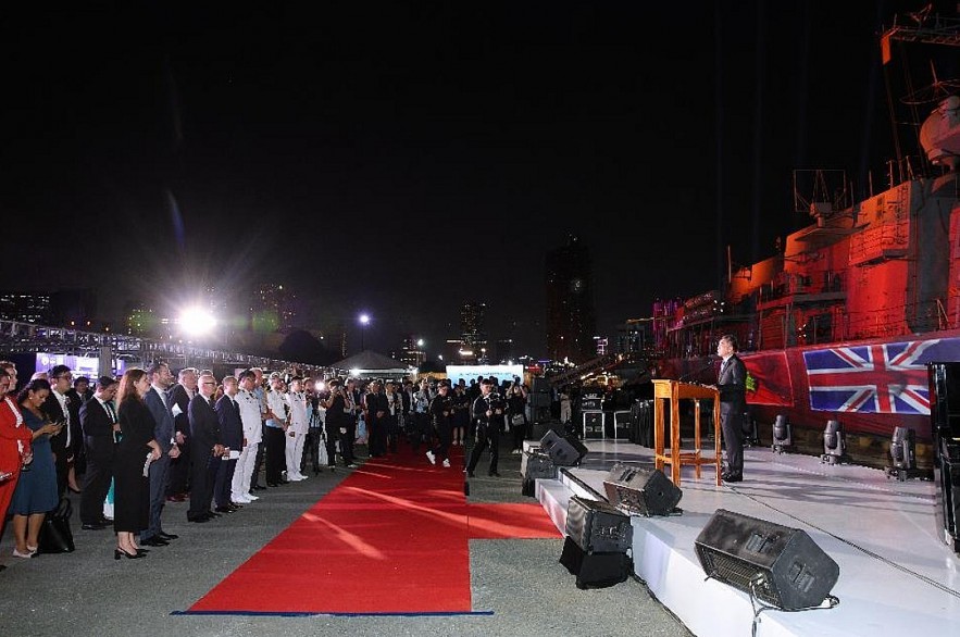 Vietnamese Delicacies Win Over International Guests at Royal Navy Diplomatic Event