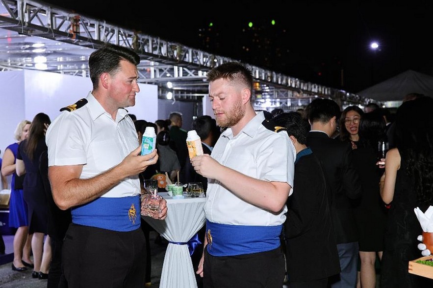 Vietnamese Delicacies Win Over International Guests at Royal Navy Diplomatic Event
