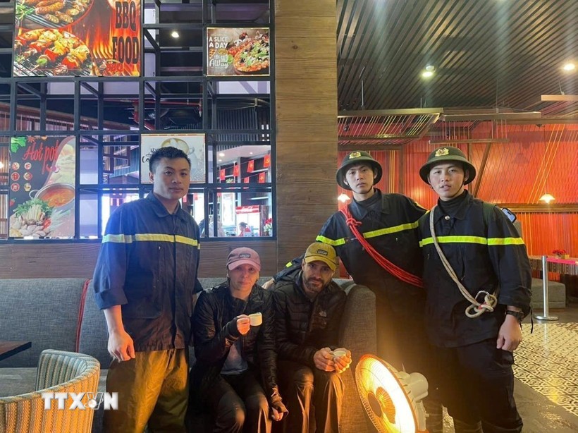 Lao Cai Found Two Lost German Tourists in Hoang Lien National Park