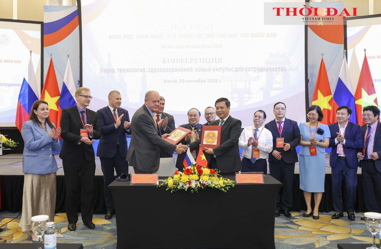 Science, Technology, and Healthcare: New Driver for Vietnam-Russia Cooperation