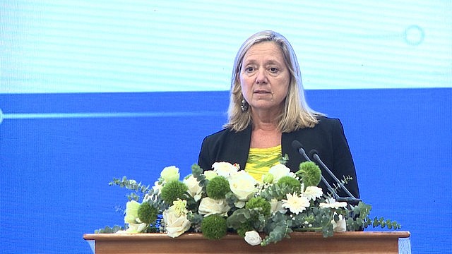 World Bank (WB) Division Director for Viet Nam, Cambodia and Lao PDR Mariam J. Sherman - Photo: VGP/Quang Thuong