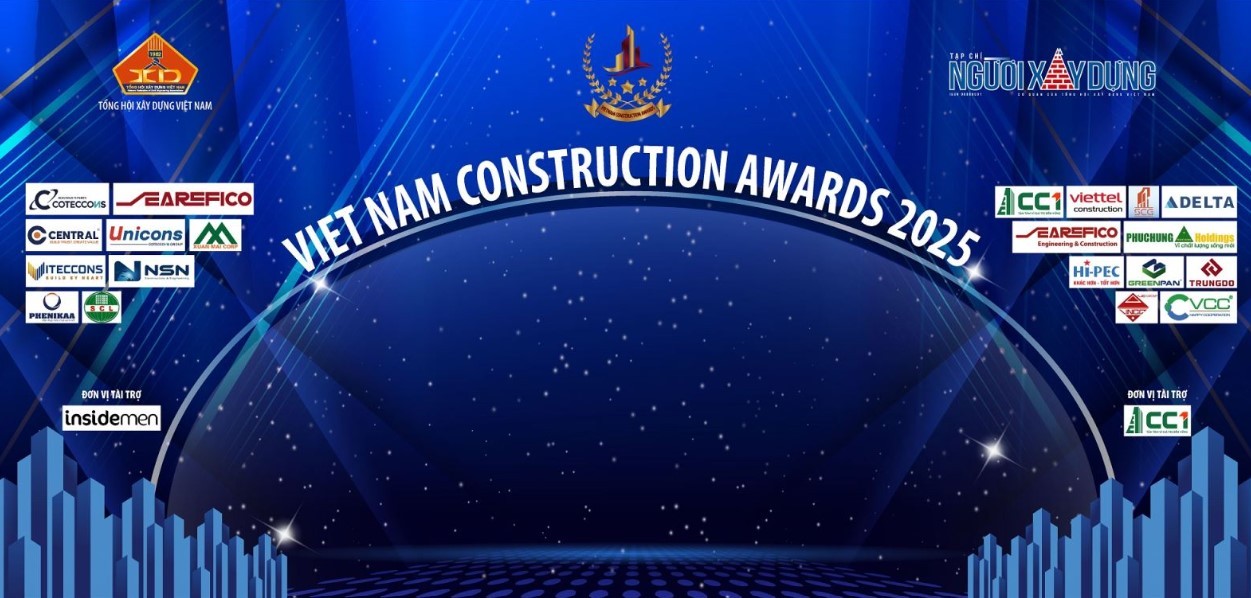 Vietnam Construction Awards 2025: Honoring 8 Outstanding Categories – A Gathering of Leading Construction Enterprises