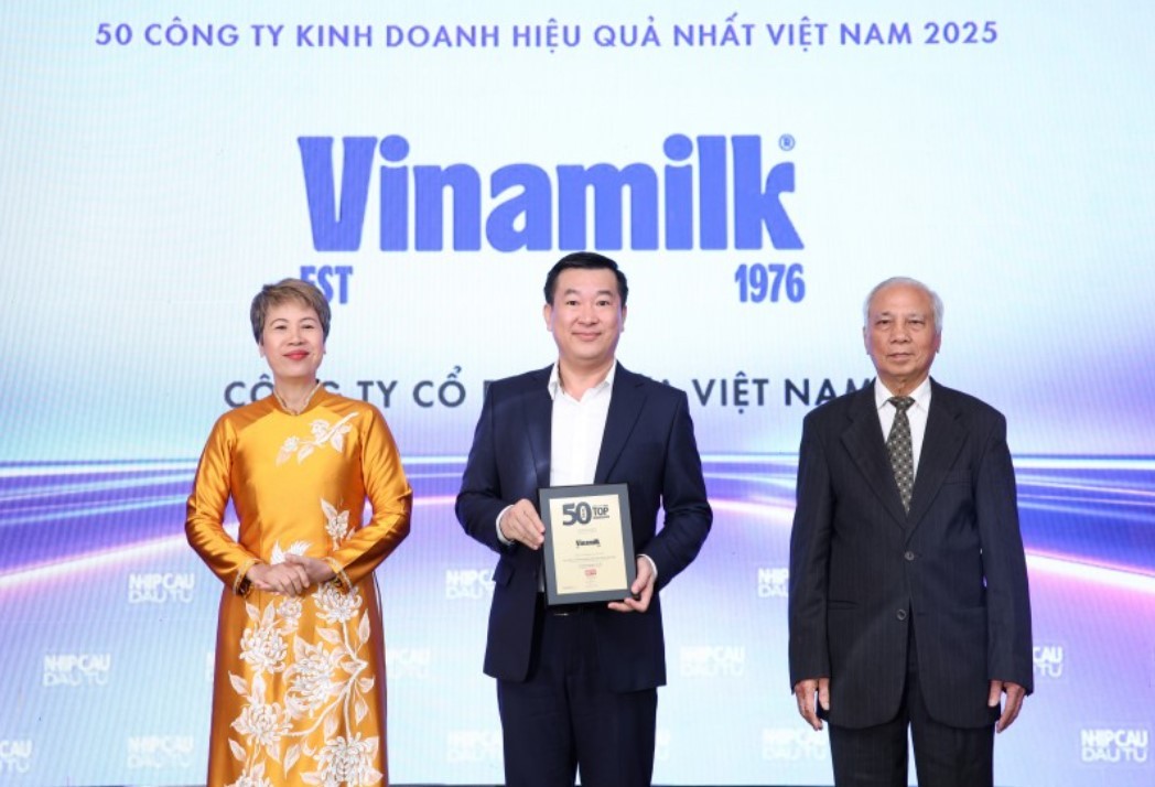Vinamilk Continues to Rank Among the 50 Most Effective Businesses in Vietnam