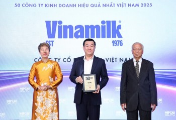 Vinamilk Continues to Rank Among the 50 Most Effective Businesses in Vietnam