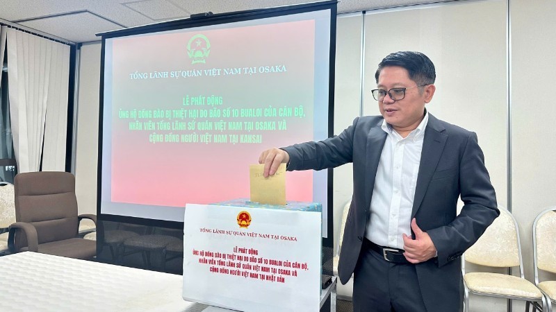 Vietnamese Consulate General In Japan Mobilizes Support For People Affected By Typhoon No. 10