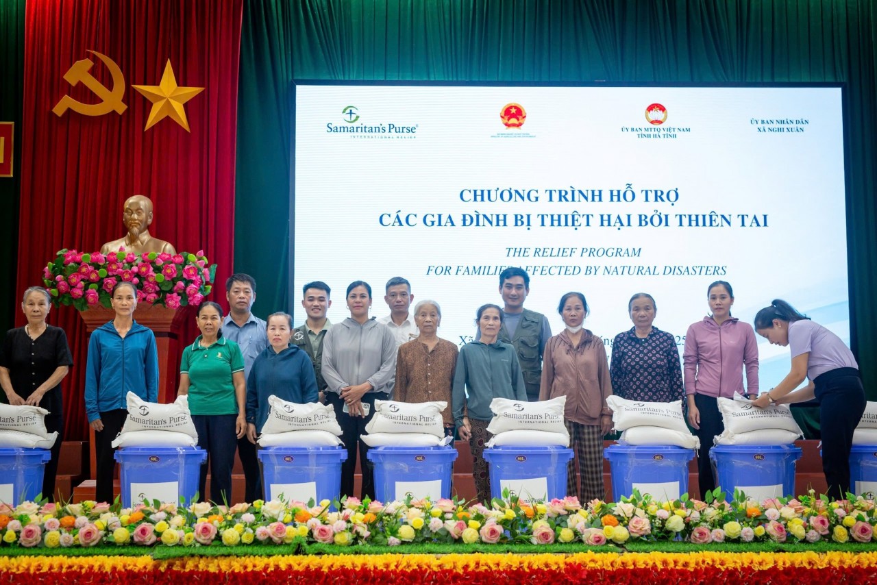 Samaritan’s Purse Supports Vietnamese Provinces Hit by Storm No. 10 and Flooding