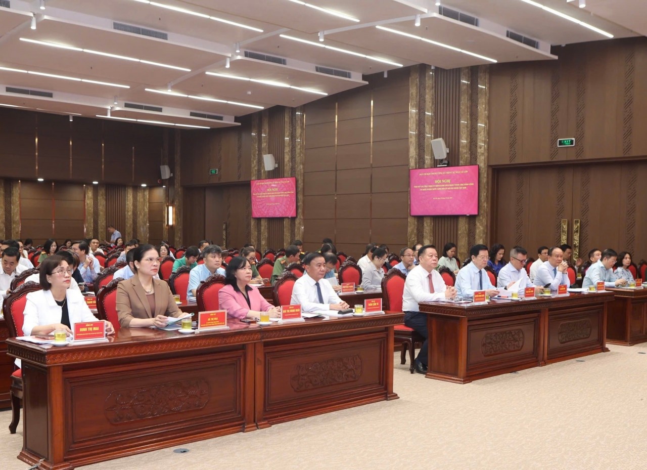 Delegates attend the conference reviewing A80 activities. (Photo: Hanoimoi Newspaper)