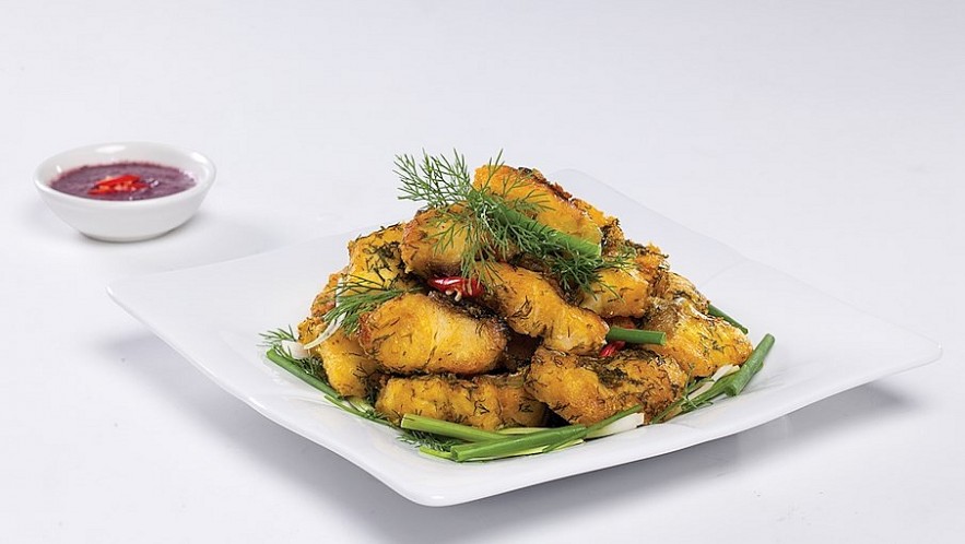 Turmeric Fish with Dill and Noodles (Chả cá Lã Vọng) ranks second among the 100 best freshwater fish dishes in the world. (Image source: TasteAtlas) Turmeric Fish with Dill and Noodles (Chả cá Lã Vọng) ranks second among the 100 best freshwater fish dishes in the world. (Image source: TasteAtlas)
