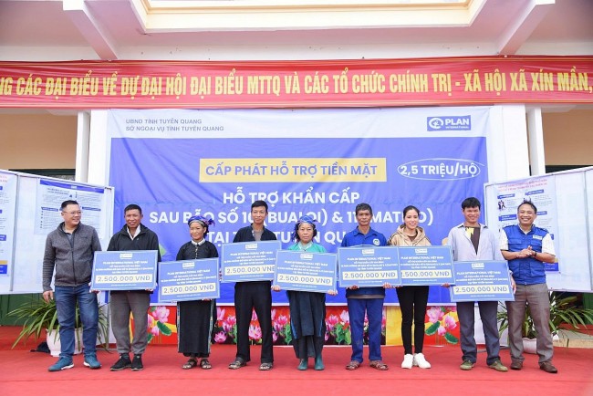 Plan International Vietnam Provides Emergency Assistance in Tuyen Quang