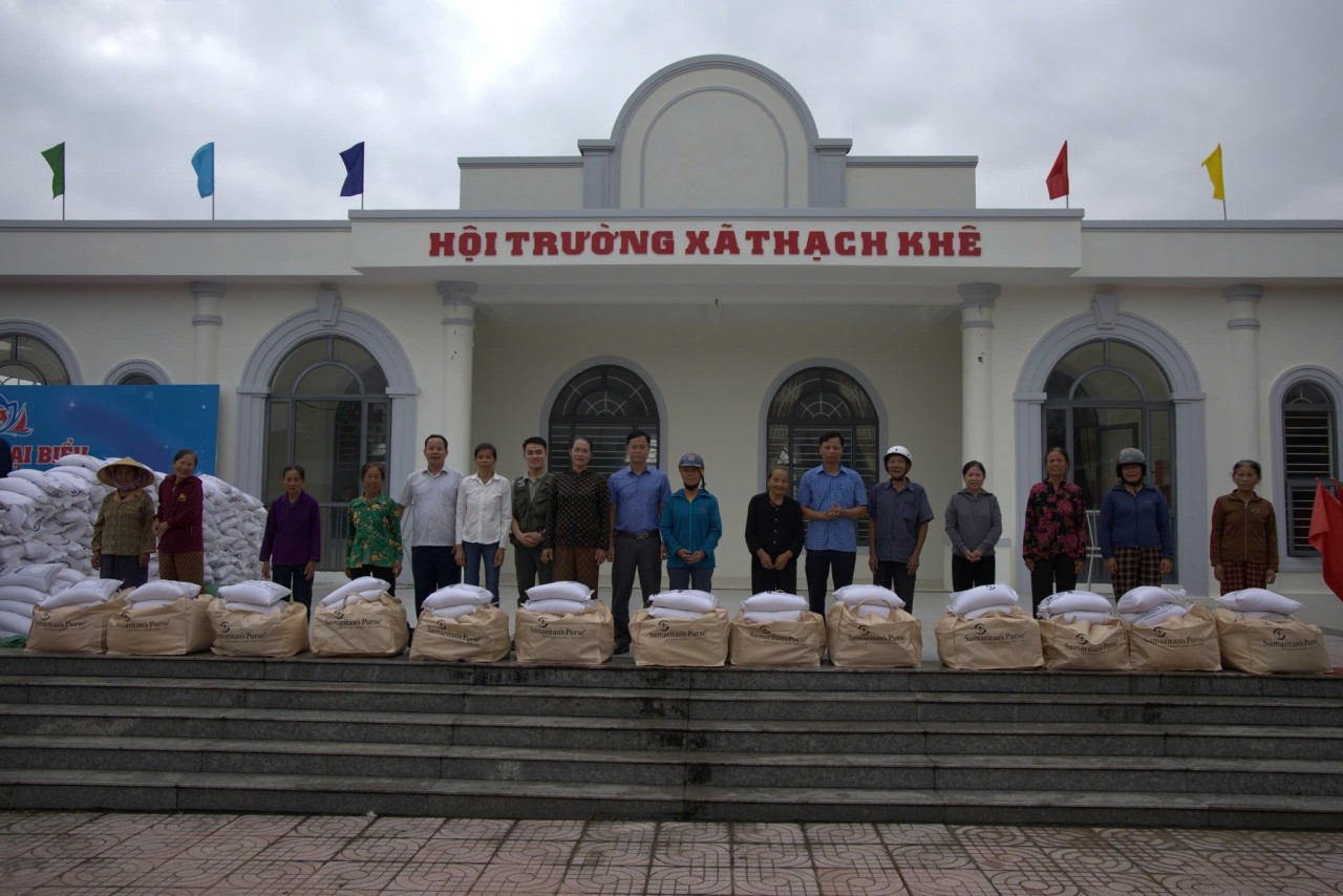 Samaritan’s Purse Supports People in Ha Tinh and Tuyen Quang in Overcoming Aftermath of Storm No. 10
