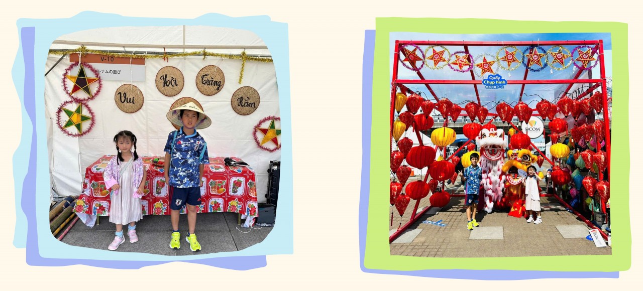 Trang's children attended Vietnamese Festival in Japan Trang's children attended Vietnamese Festival in Japan