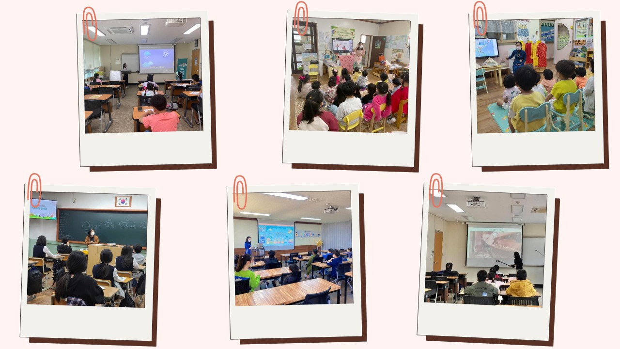 Dung teaches at schools across Gyeongsangnam Province, South Korea. Dung teaches at schools across Gyeongsangnam Province, South Korea.