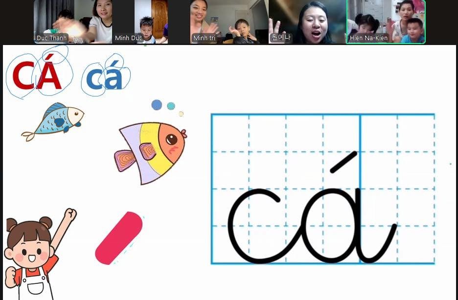 She teaches Vietnamese online at the Lotus Bud House. She teaches Vietnamese online at the Lotus Bud House.