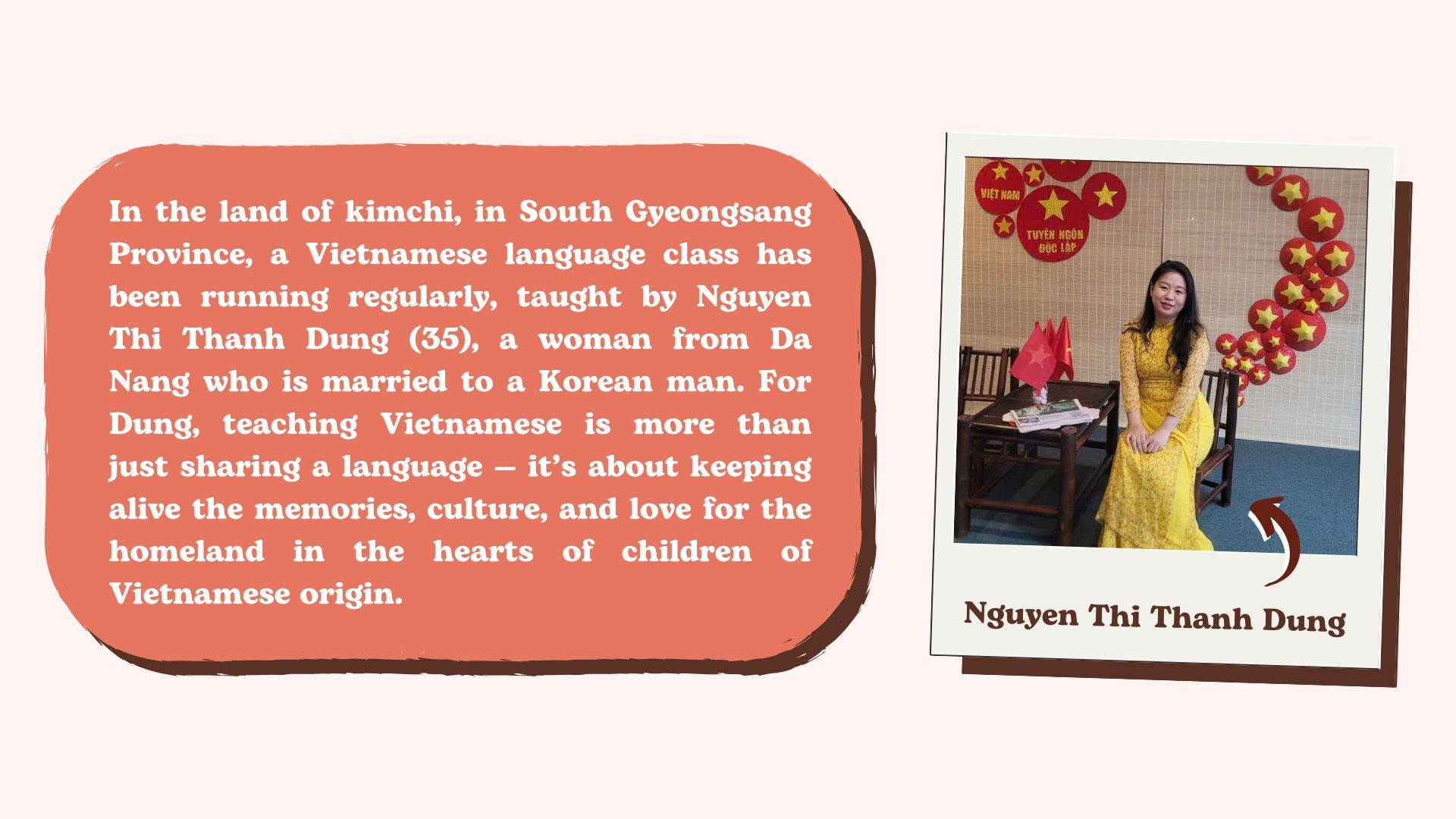 Nurturing Vietnamese in the RoK Nurturing Vietnamese in the RoK
