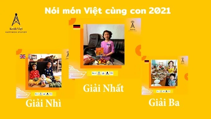 Award Ceremony of the Contest “Speaking Vietnamese through Dishes with Children 2021.” Award Ceremony of the Contest “Speaking Vietnamese through Dishes with Children 2021.”