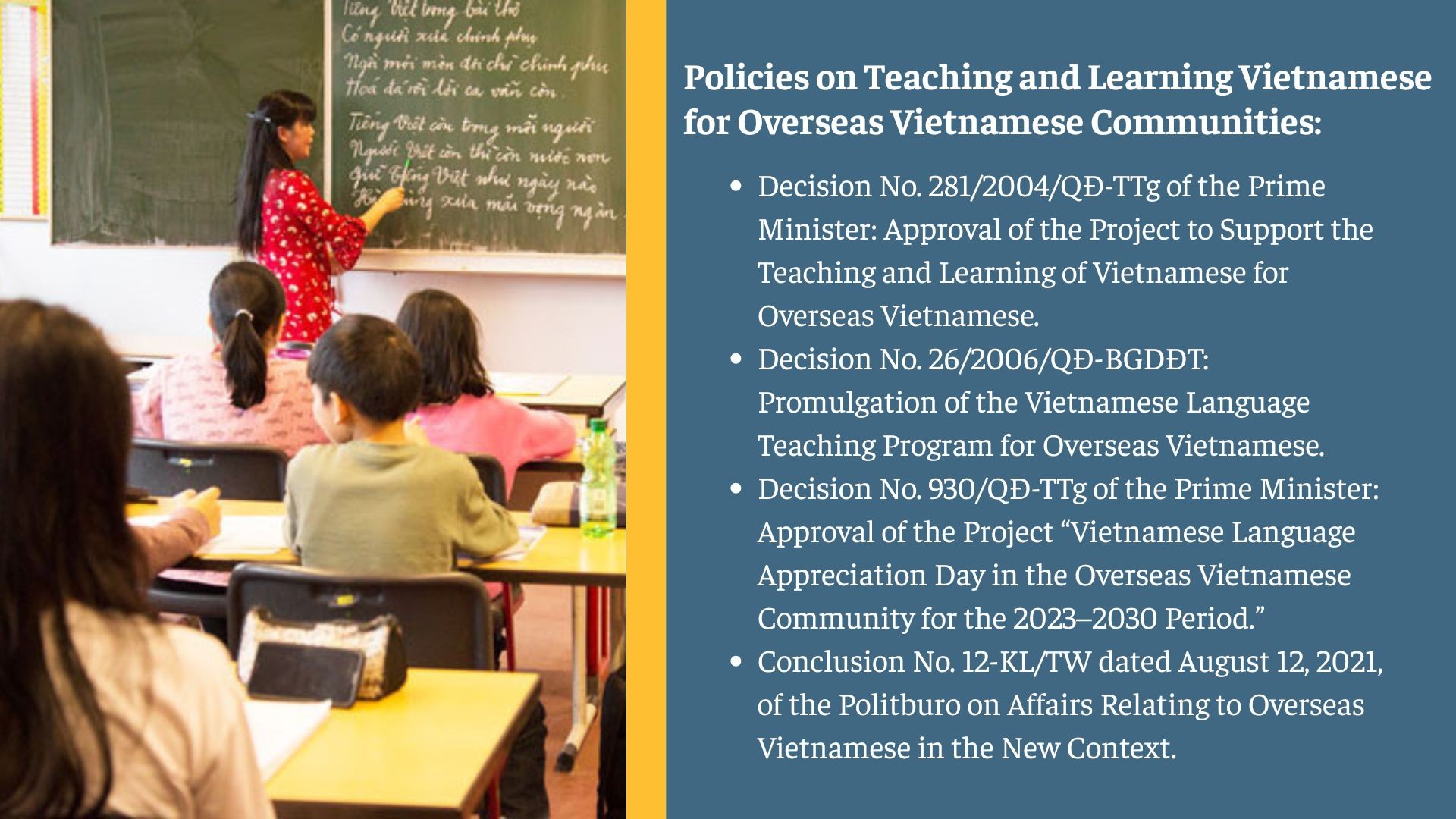 Learning Vietnamese: First and Most Important Communication Environment Is Family