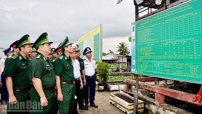 An Giang Border Guard Tightens Management of Fishing Vessels