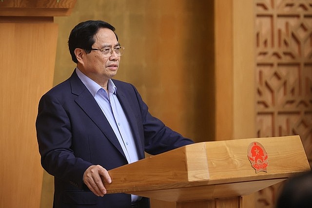 Prime Minister Pham Minh Chinh presides over the Cabinet meeting in Ha Noi, November 8, 2025. Photo: VGP Prime Minister Pham Minh Chinh presides over the Cabinet meeting in Ha Noi, November 8, 2025. Photo: VGP