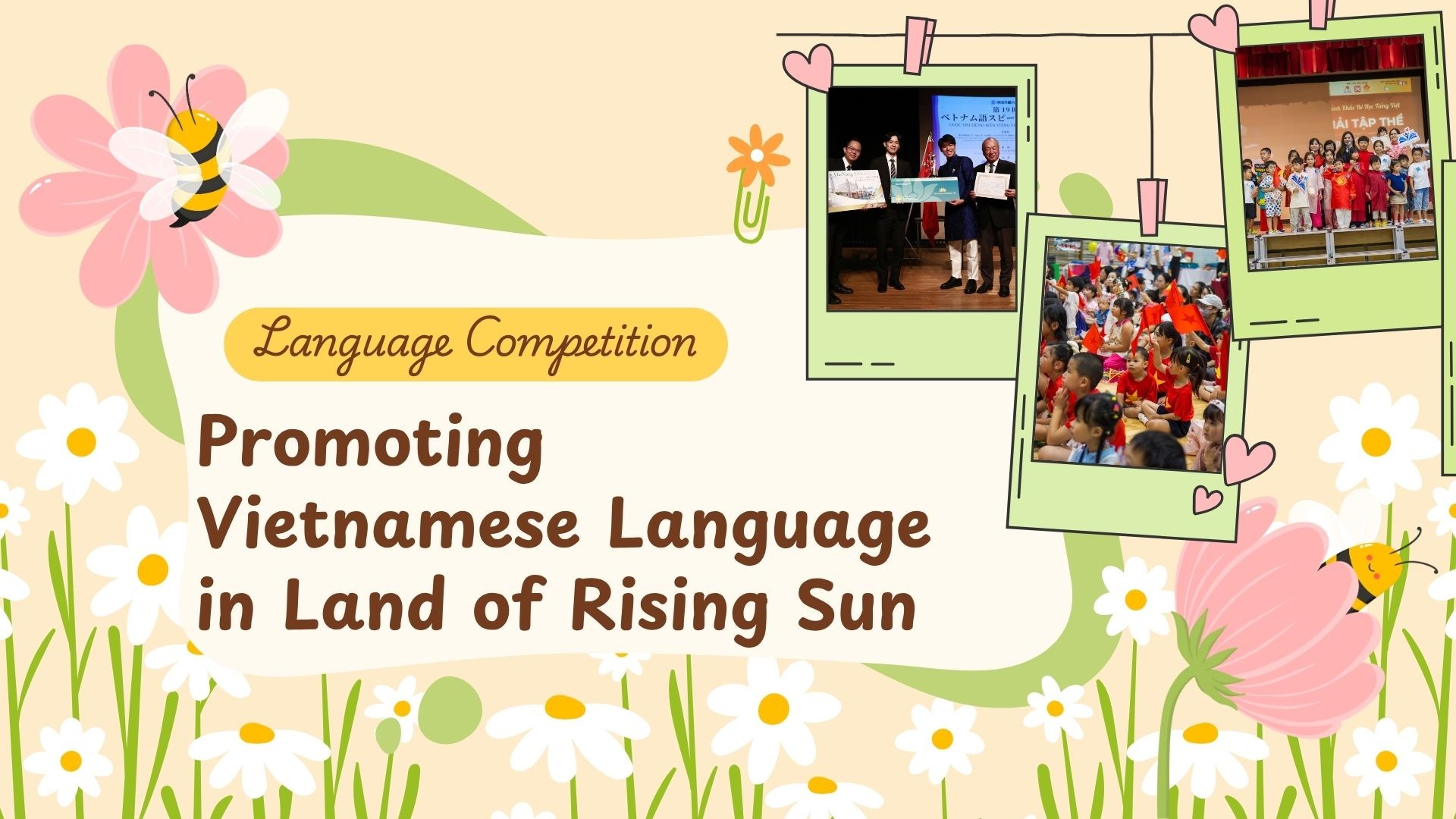 Language Competition: Promoting Vietnamese Language in Land of Rising Sun
