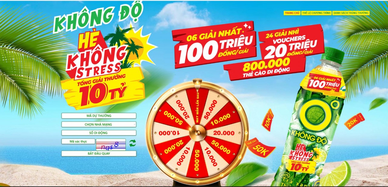 Zero Degree Green Tea Launches Its Biggest-Ever Summer Promotion Worth VND 10 Billion Zero Degree Green Tea Launches Its Biggest-Ever Summer Promotion Worth VND 10 Billion