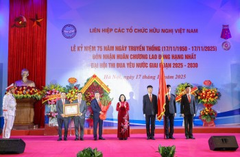 Viet Nam Union of Friendship Organizations Celebrates 75th Anniversary of Traditional Day and Patriotic Emulation Congress for 2025-2030 Period