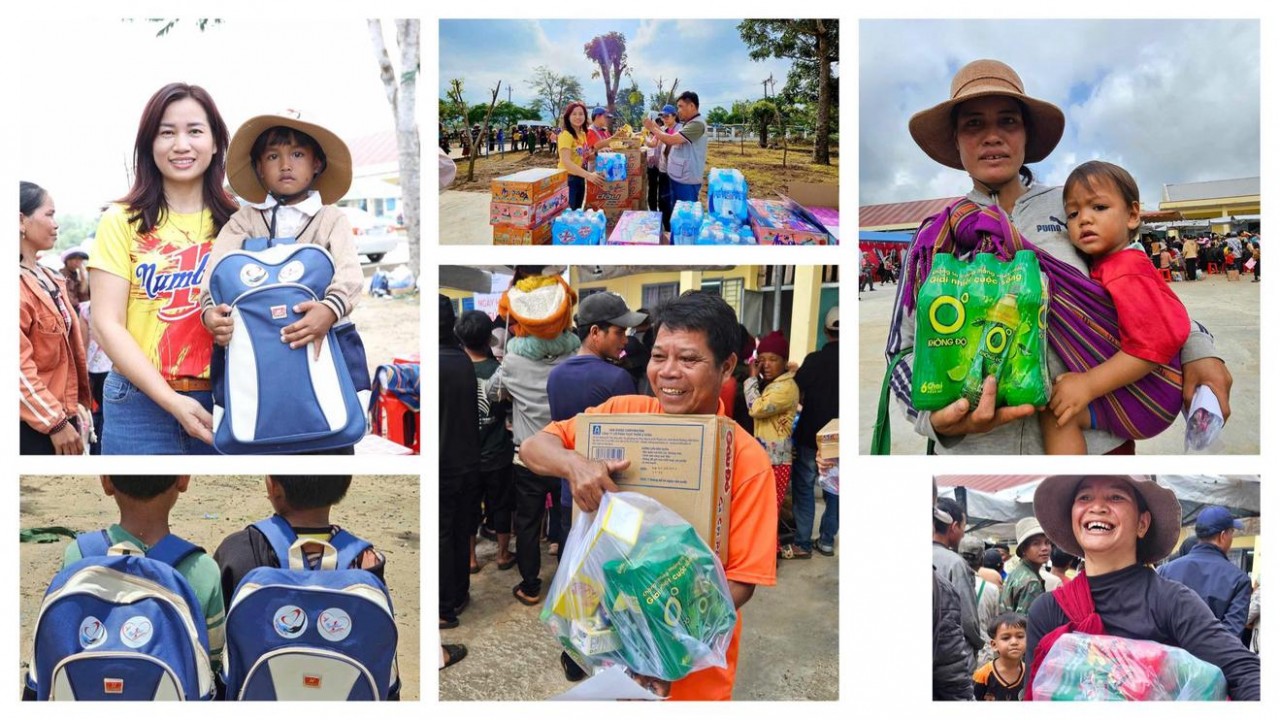 Spreading Love from the Central Highlands: When Businesses Join Hands to Bring Knowledge, Light, and Healthcare to Remote Communities