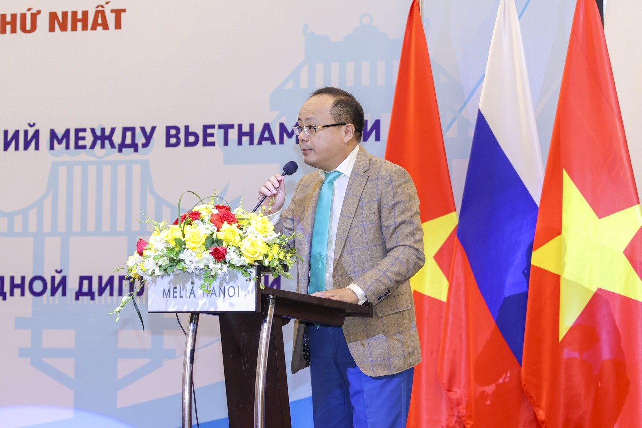 Mr. Đỗ Xuân Hoàng, Chairman of the Union of Vietnamese People Associations in the Russian Federation.