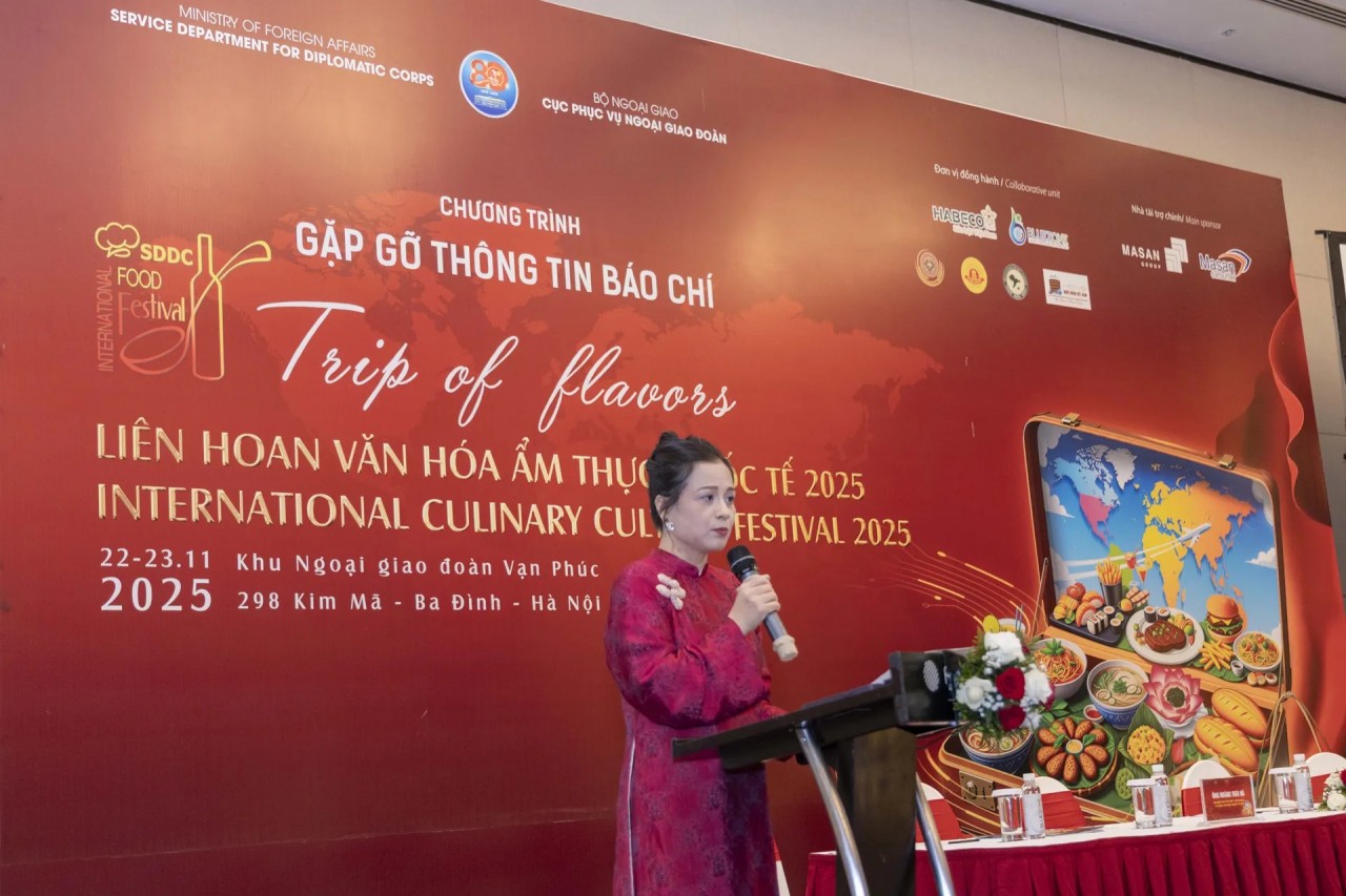 Hoang Thu Nga, Deputy Head of the Organizing Committee of the International Culinary Culture Festival 2025. (Photo: baovanhoa.vn) Hoang Thu Nga, Deputy Head of the Organizing Committee of the International Culinary Culture Festival 2025. (Photo: baovanhoa.vn)