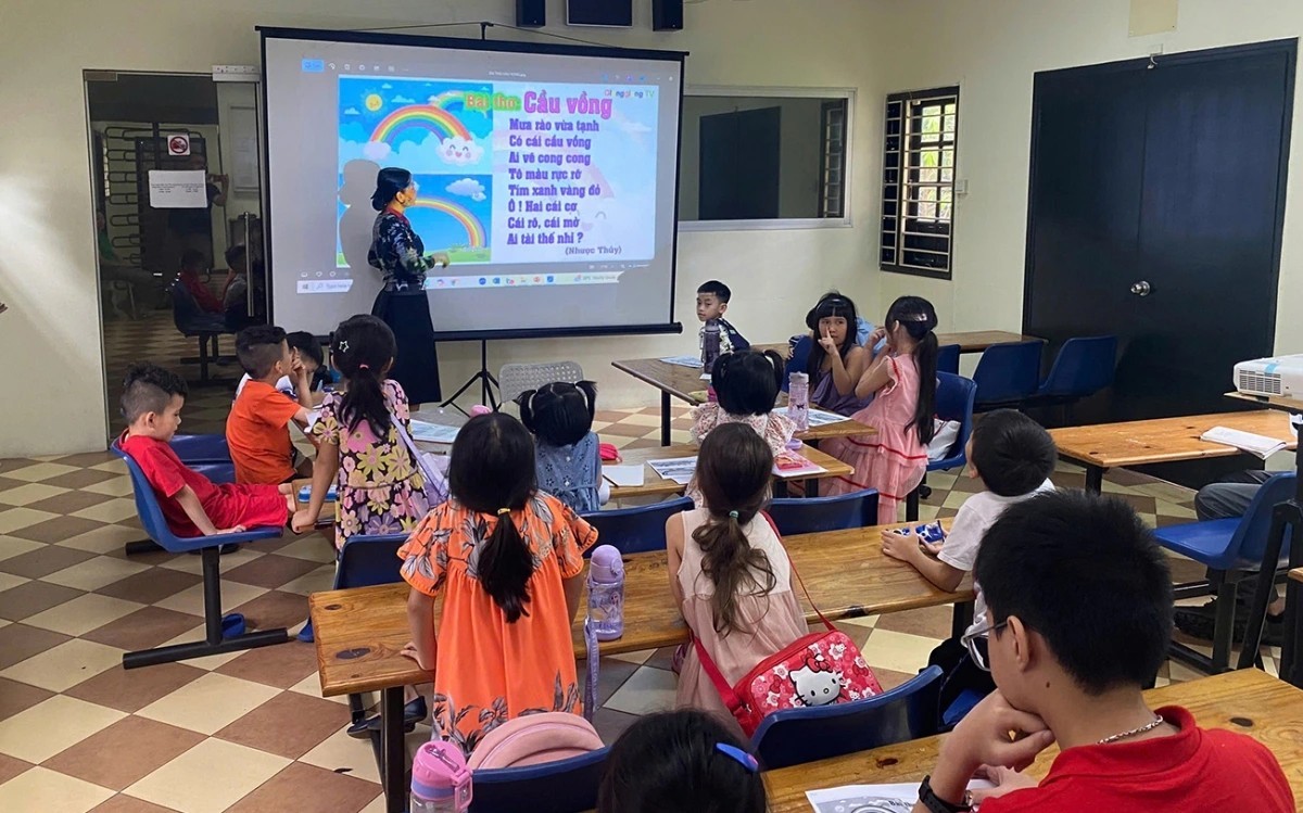 Her mother’s Vietnamese class has been the place An has been attached to for nine years.