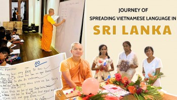 Journey of Spreading Vietnamese Language in Sri Lanka