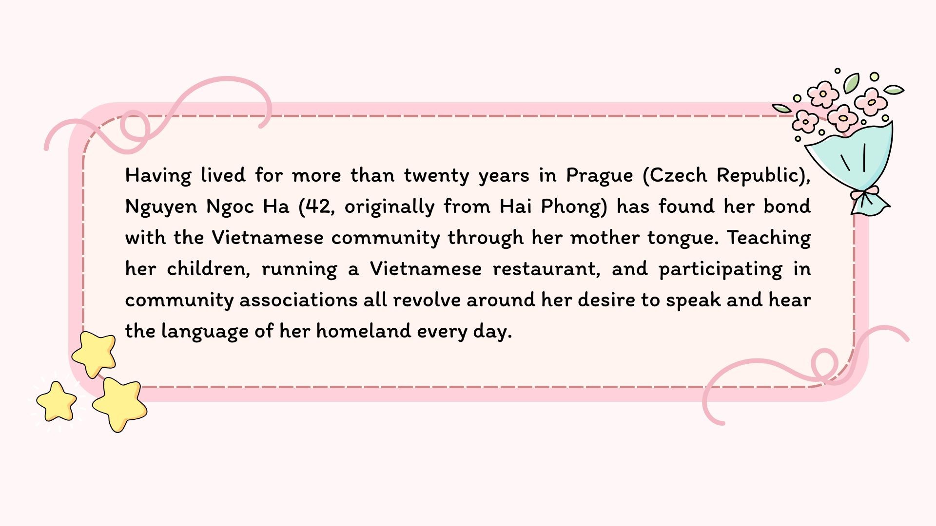 Preserving Mother Tongue for Most Complete Conversations With Children