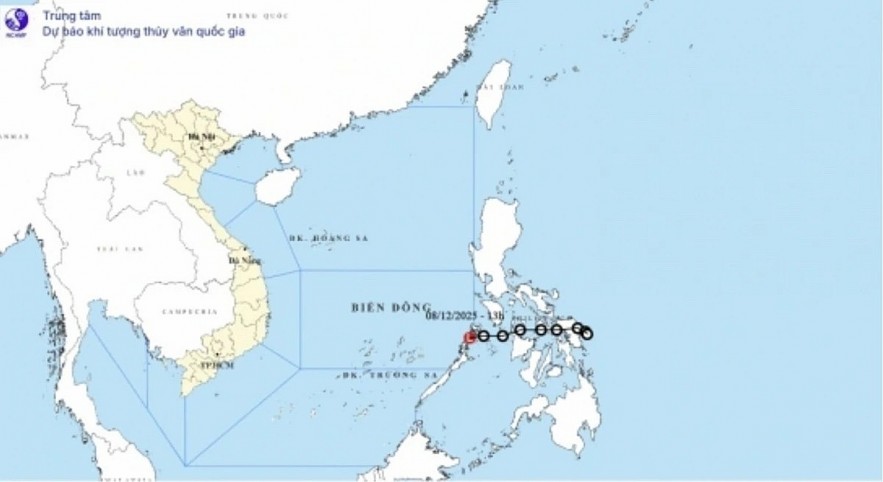 Track map of the tropical depression. Track map of the tropical depression.