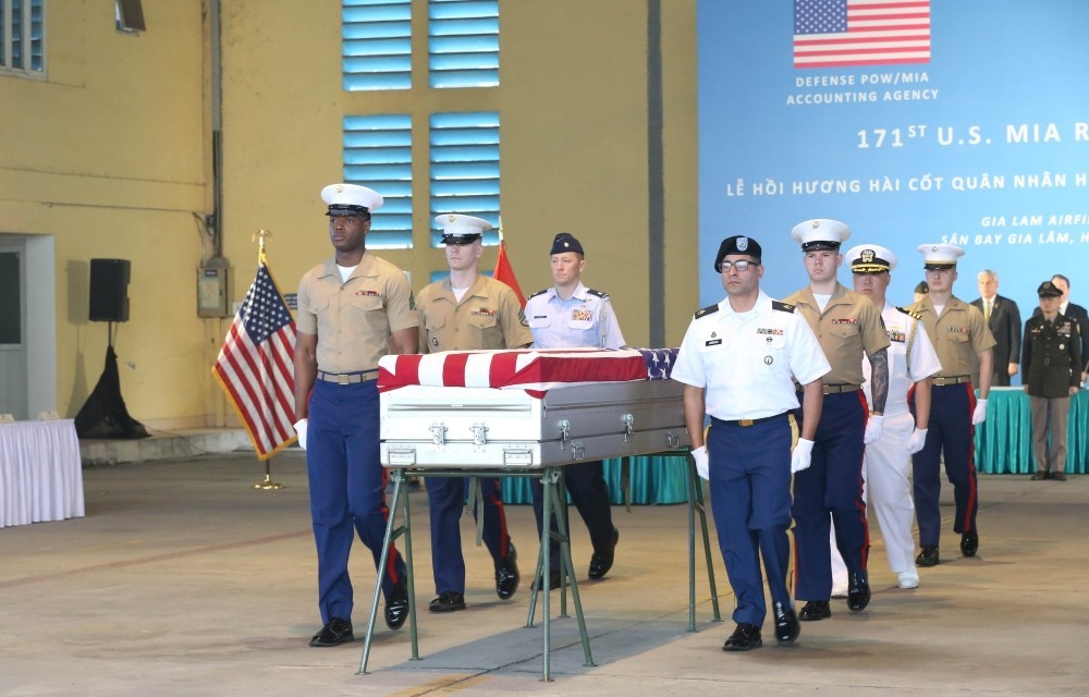 Vietnam Hands Over Remains of US Service Members Missing in Action