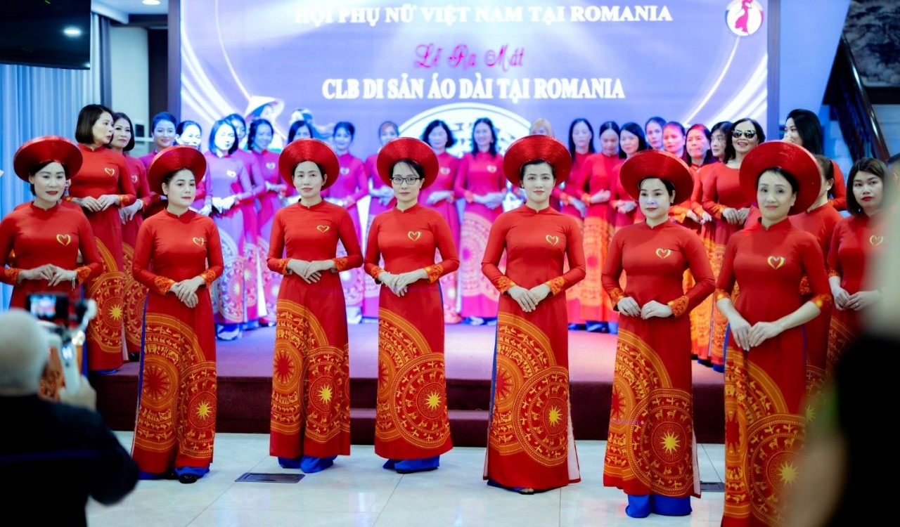 Launch of the Vietnamese Ao Dai Heritage Club in Romania