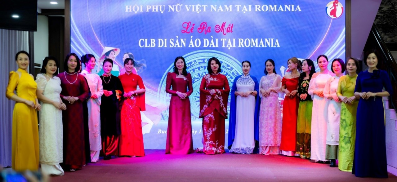 Launch of the Vietnamese Ao Dai Heritage Club in Romania