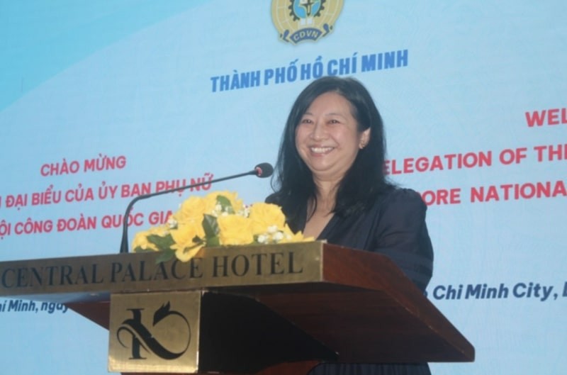 Ms. Yeo Wan Ling, Deputy Secretary-General of the National Trades Union Congress of Singapore. (Photo: T.L)
