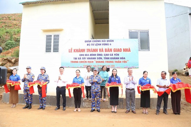 Handover of First House Under “Quang Trung Campaign”