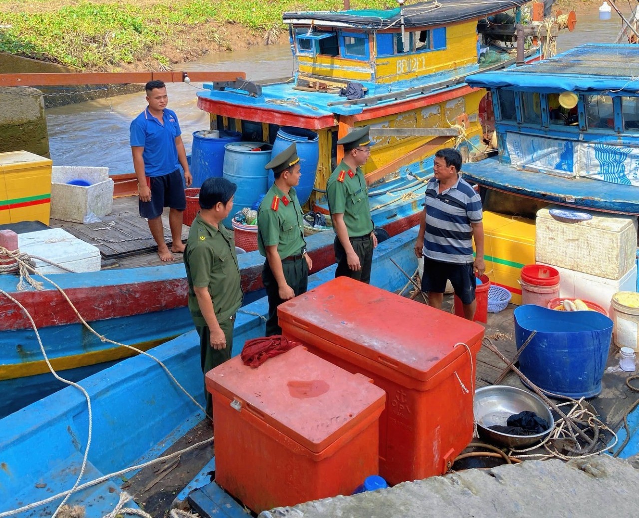 Vinh Long Reviews All Fishing Vessels, Tightens IUU Control