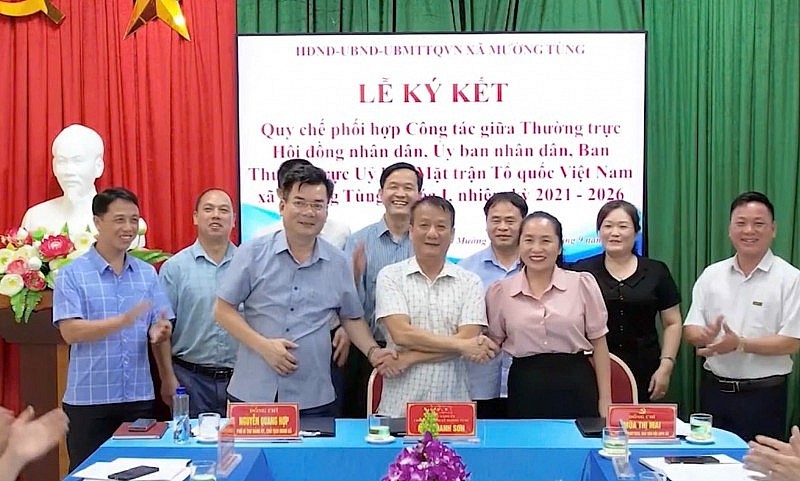 The Party Committee and People’s Committee of Muong Tung Commune always create favorable conditions for farmers’ association members to develop their economy. (Photo: Duy Linh)