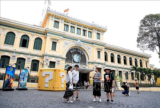 Central Post Office - a landmark site in Ho Chi Minh City. (Photo: VNA)