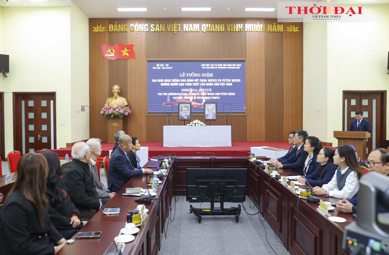 Memorial Service for Peter and Cora Weiss: Messengers of Conscience and Peace