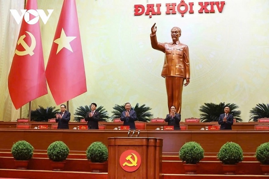 The 14th National Party Congress holds a preparatory session in Hanoi on January 19.
