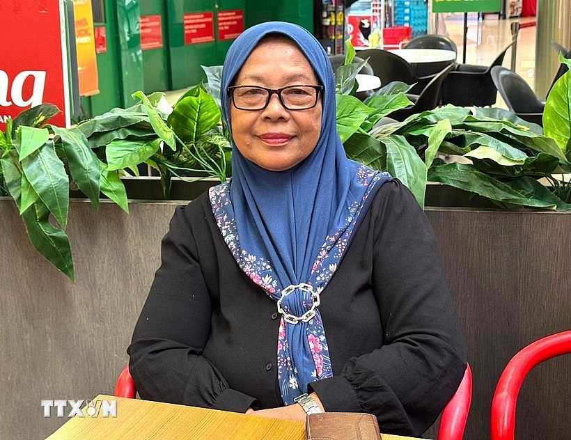 Prof. Ruhanas Harun of the National Defence University of Malaysia (Photo: VNA)