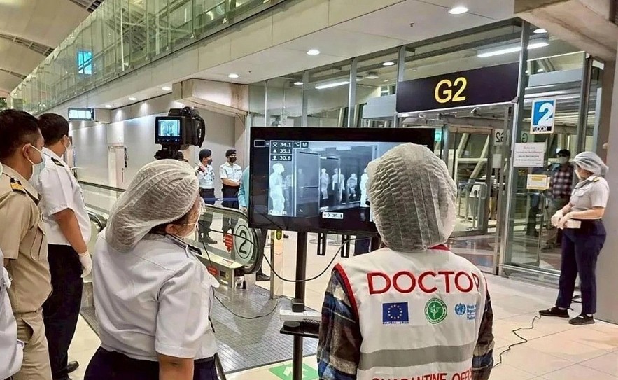 Travelers at risk of Nipah virus are screened at airports in India and Thailand. Photo: Thailand Government