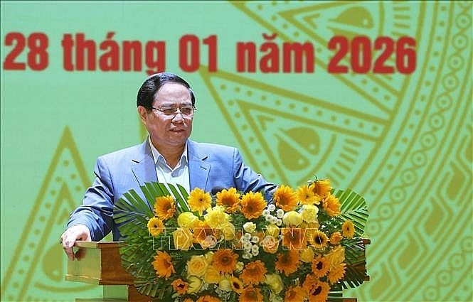 Prime Minister Pham Minh Chinh speaks at the second meeting of the National Committee for APEC 2027 in An Giang on January 28, 2026 (Photo: VNA) Prime Minister Pham Minh Chinh speaks at the second meeting of the National Committee for APEC 2027 in An Giang on January 28, 2026 (Photo: VNA)