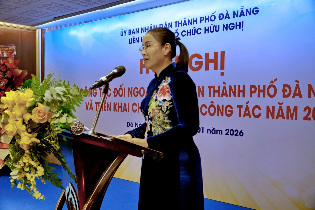 Nguyen Thi Anh Thi, Member of the Da Nang Party Committee and Vice Chairwoman of the Da Nang People’s Committee. (Photo: Da Nang Union of Friendship Organizations)