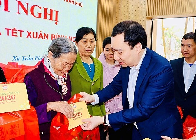 Hai Phong Brings Lunar New Year Gifts to Disadvantaged Families in Tran Phu Commune Hai Phong Brings Lunar New Year Gifts to Disadvantaged Families in Tran Phu Commune